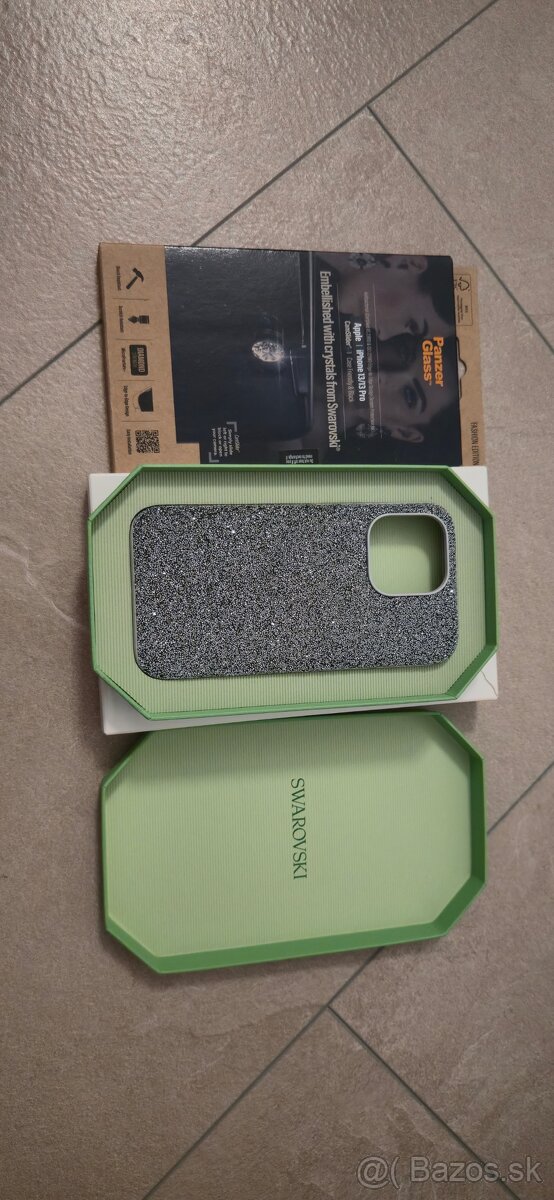 Swarovski obal + panzer glass sklo na Iphone 13/13PRO