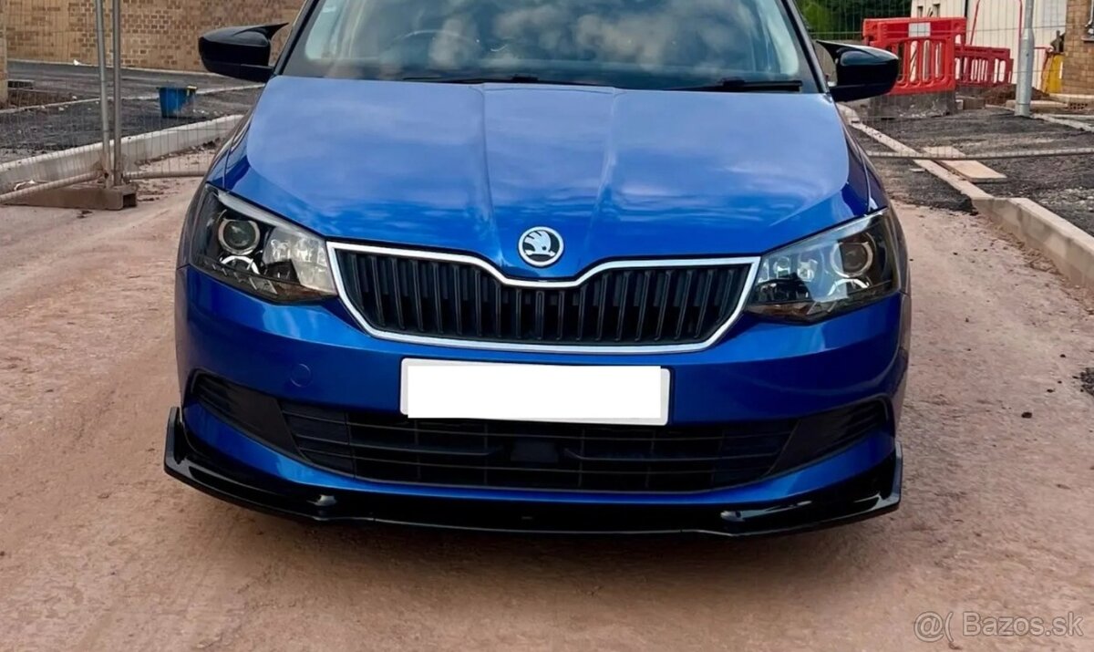 SKODA FABIA 3 LIPKO LIPO SPOJLER PREDNÉHO NÁRAZNÍKU