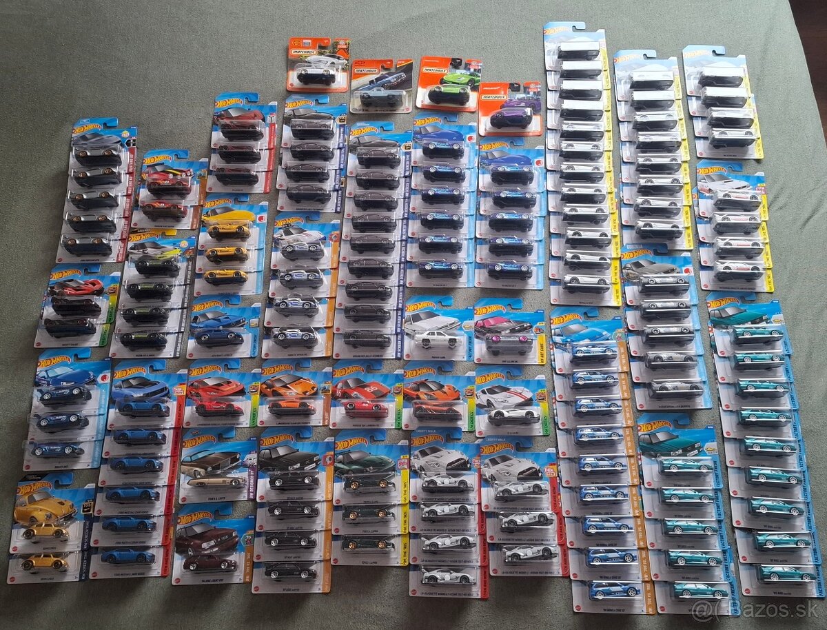 Hot wheels autíčka 1:64 zberateľské kúsky