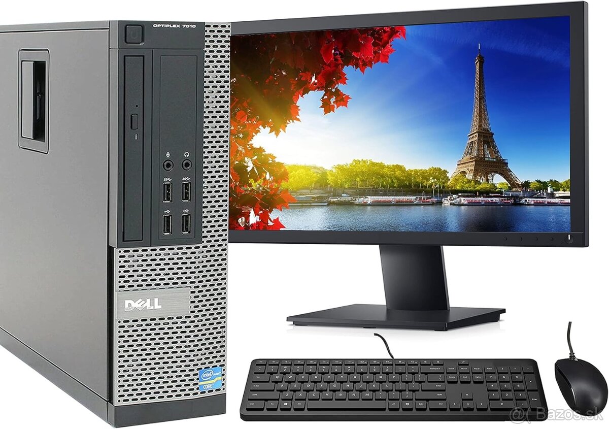 Predám počítač Dell Intel i7-4770 3.40 GHz s monitorom