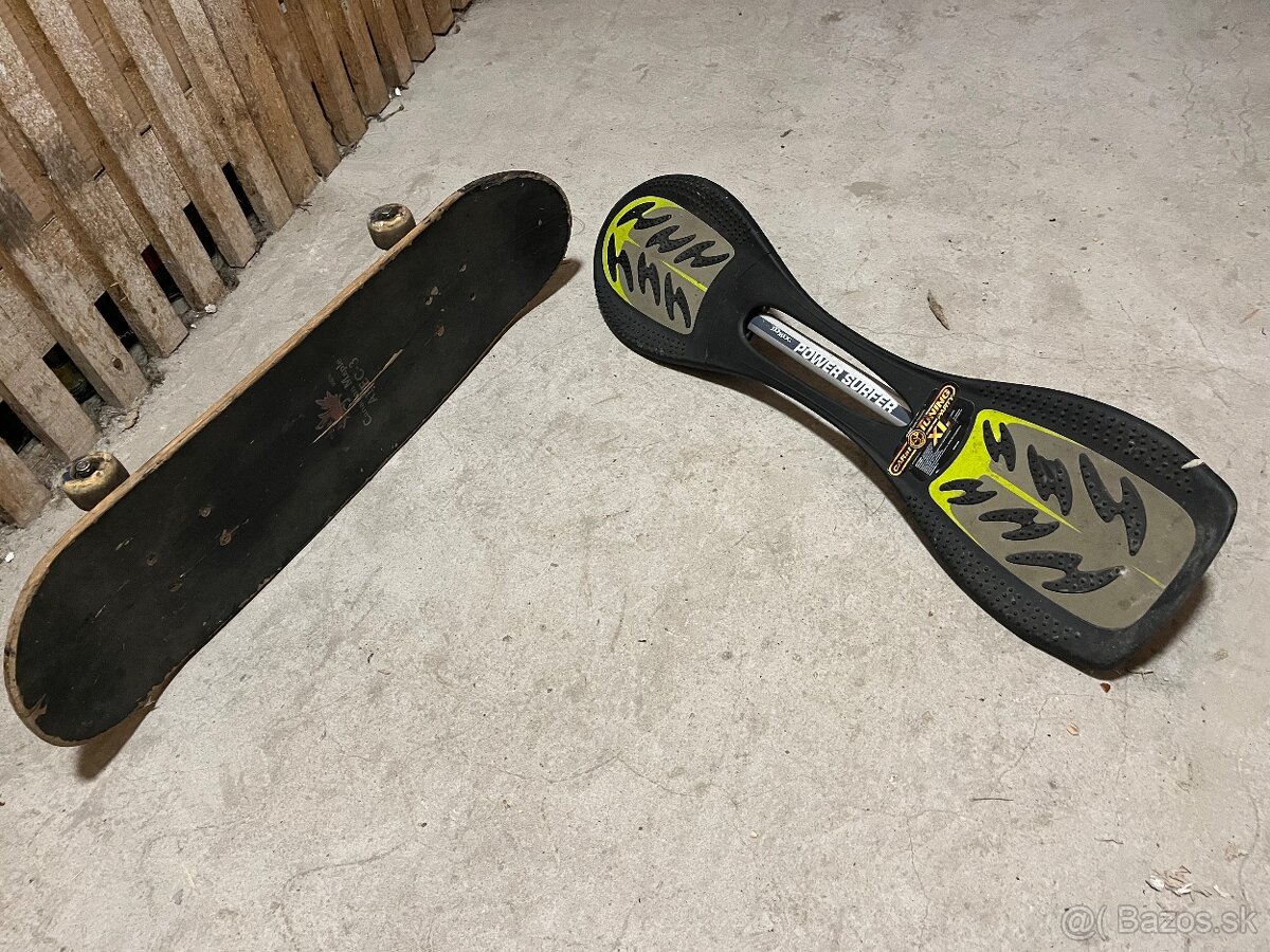 Skateboard, power surfer