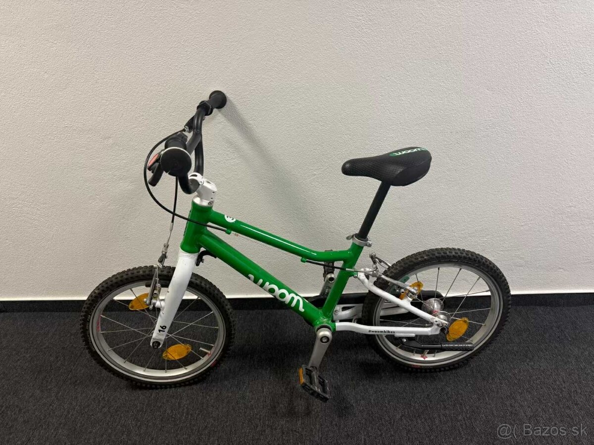 Detsky bicykel Woom 3 - farba zelená