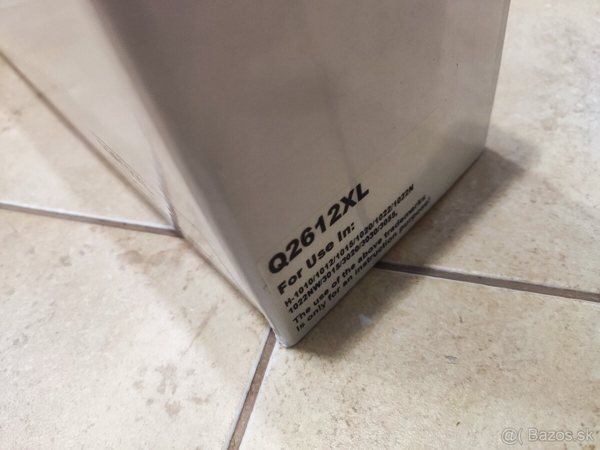 Toner HP Q2612XL výdatnosť 4.000 strán