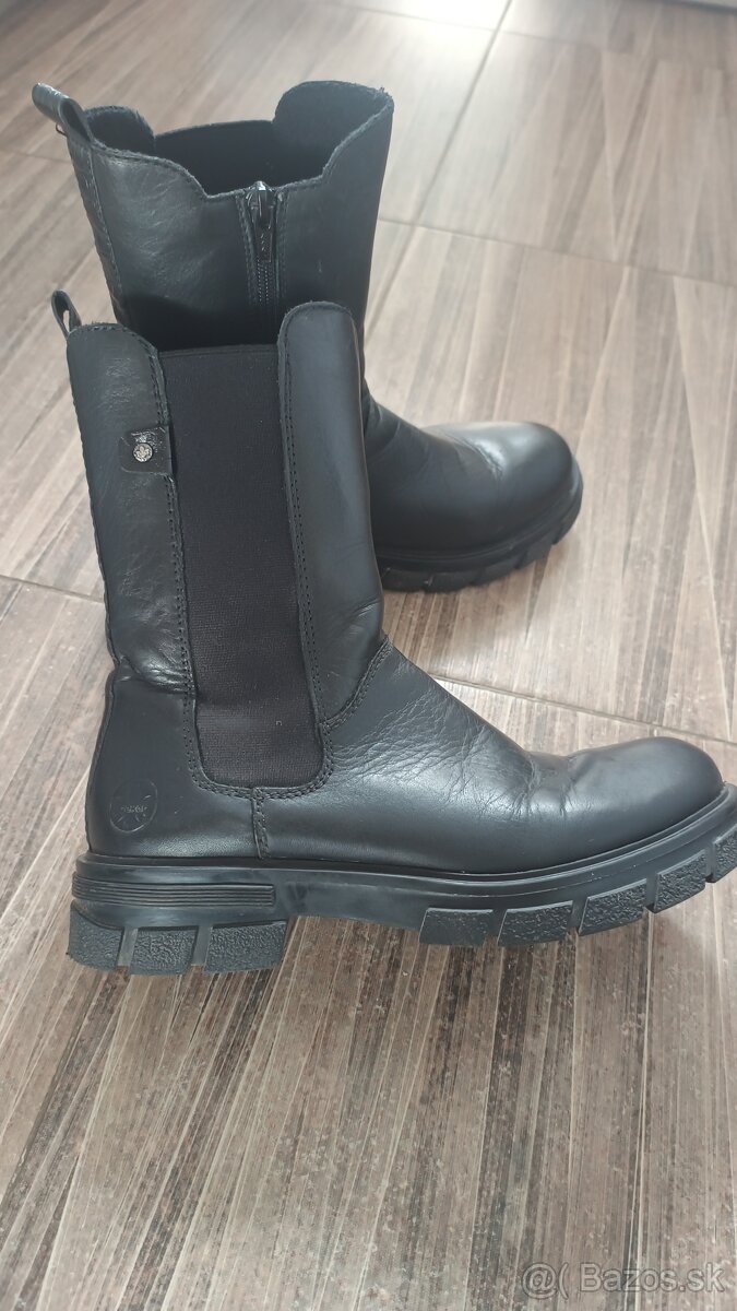 Dámske kožené topánky