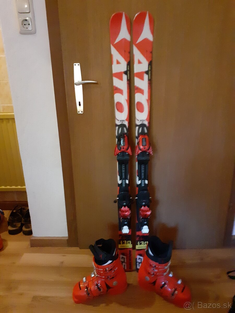 Predám detské lyže atomic redster gs