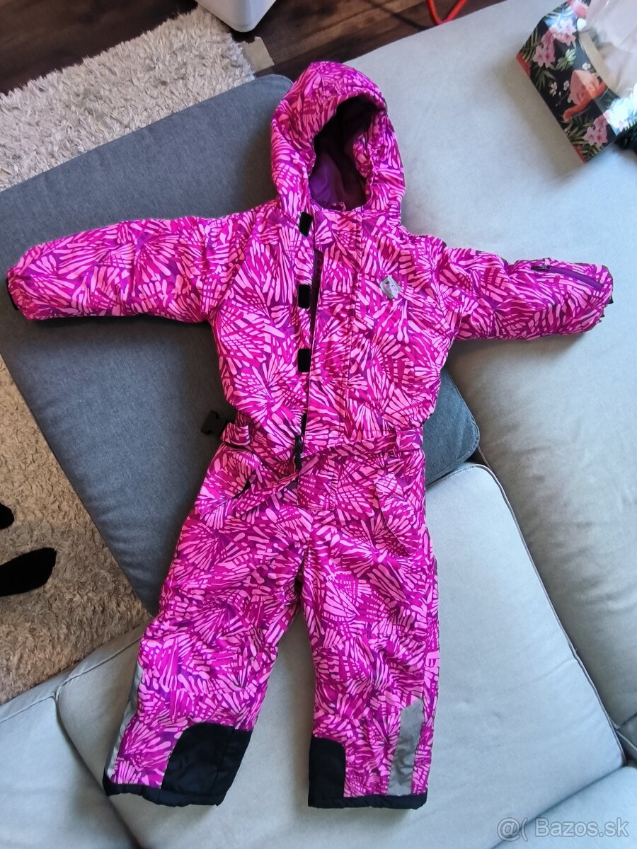 Dievčenská lyžiarska kombinéza veľ 110/116
