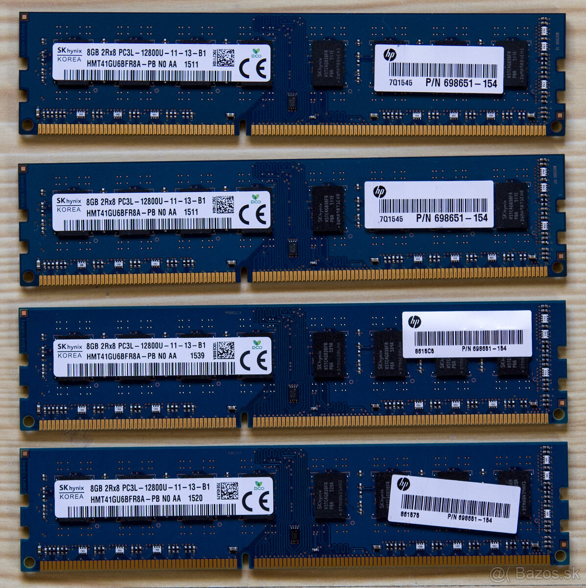 Hynix 8GB DDR3-1600 UDIMM PC3L-12800U Modul