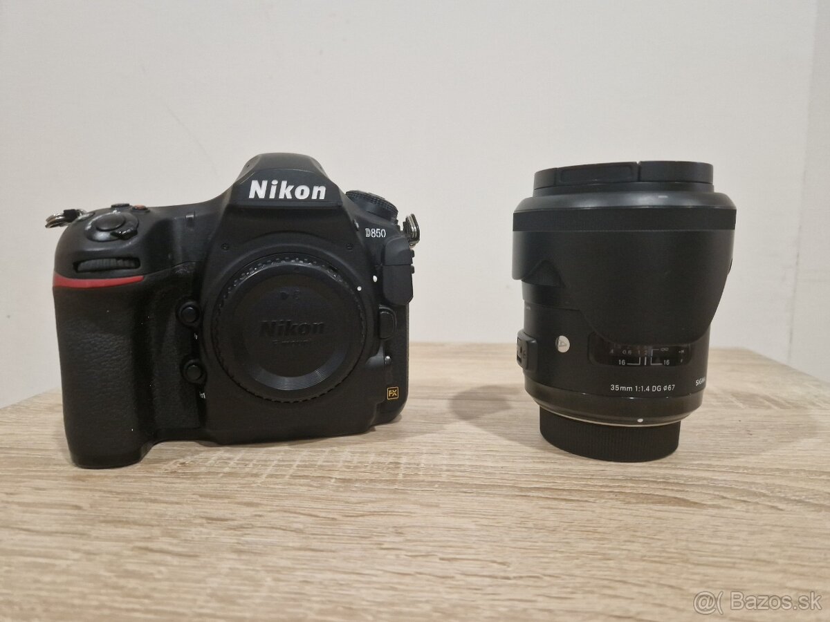 Nikon D850 + Sigma 35mm F1.4 DG art