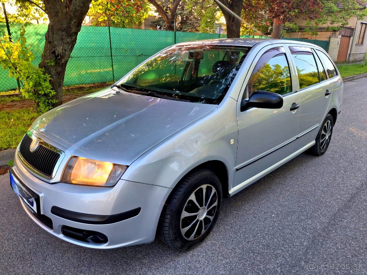 Škoda Fabia Facelift nový model 2008 1,4 59 kw Benzín