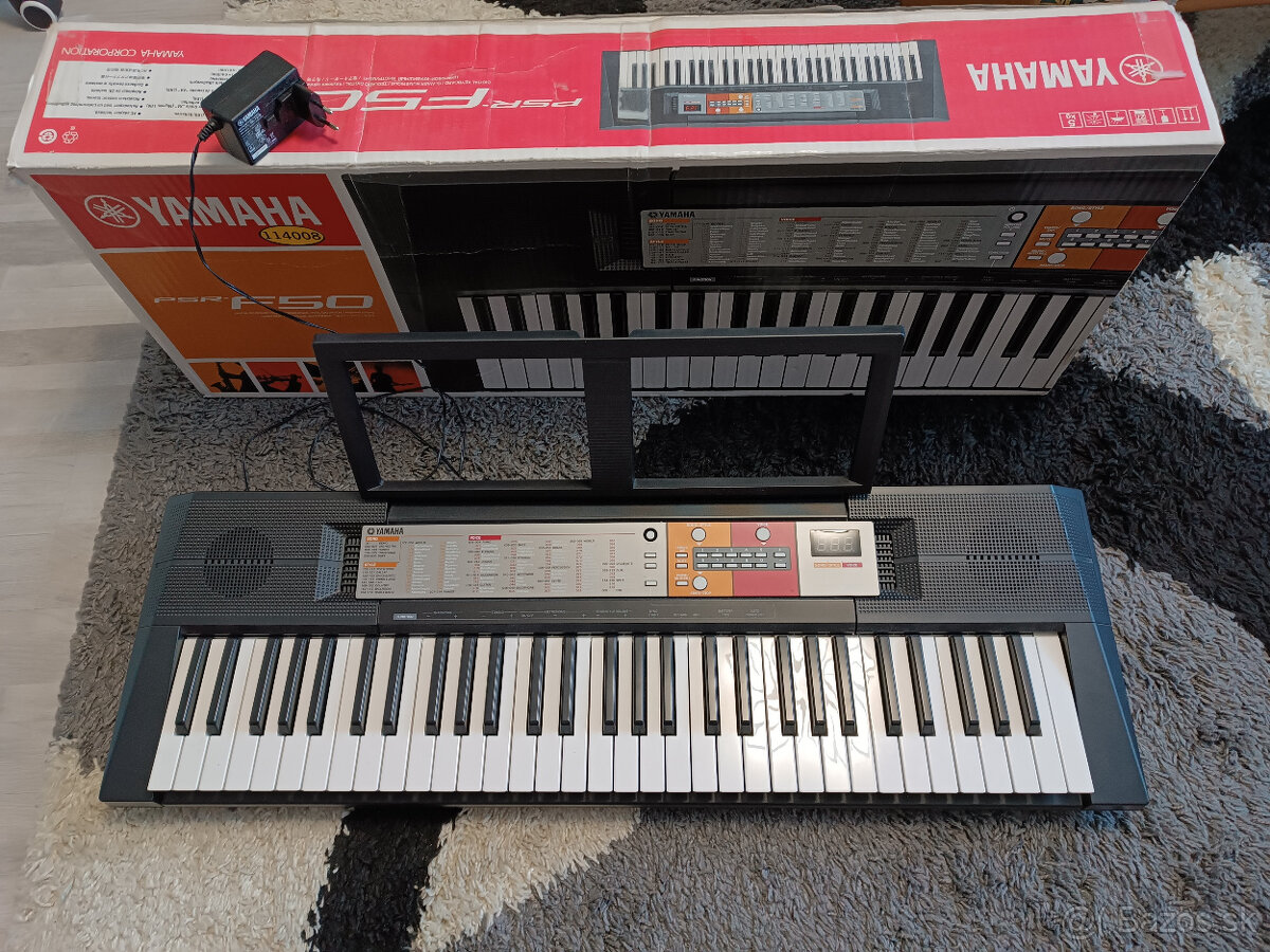 Predám Keyboard Yamaha PSR-F50