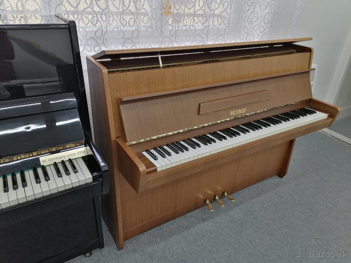Petrof overená kvalita Made IN Czechoslovaki