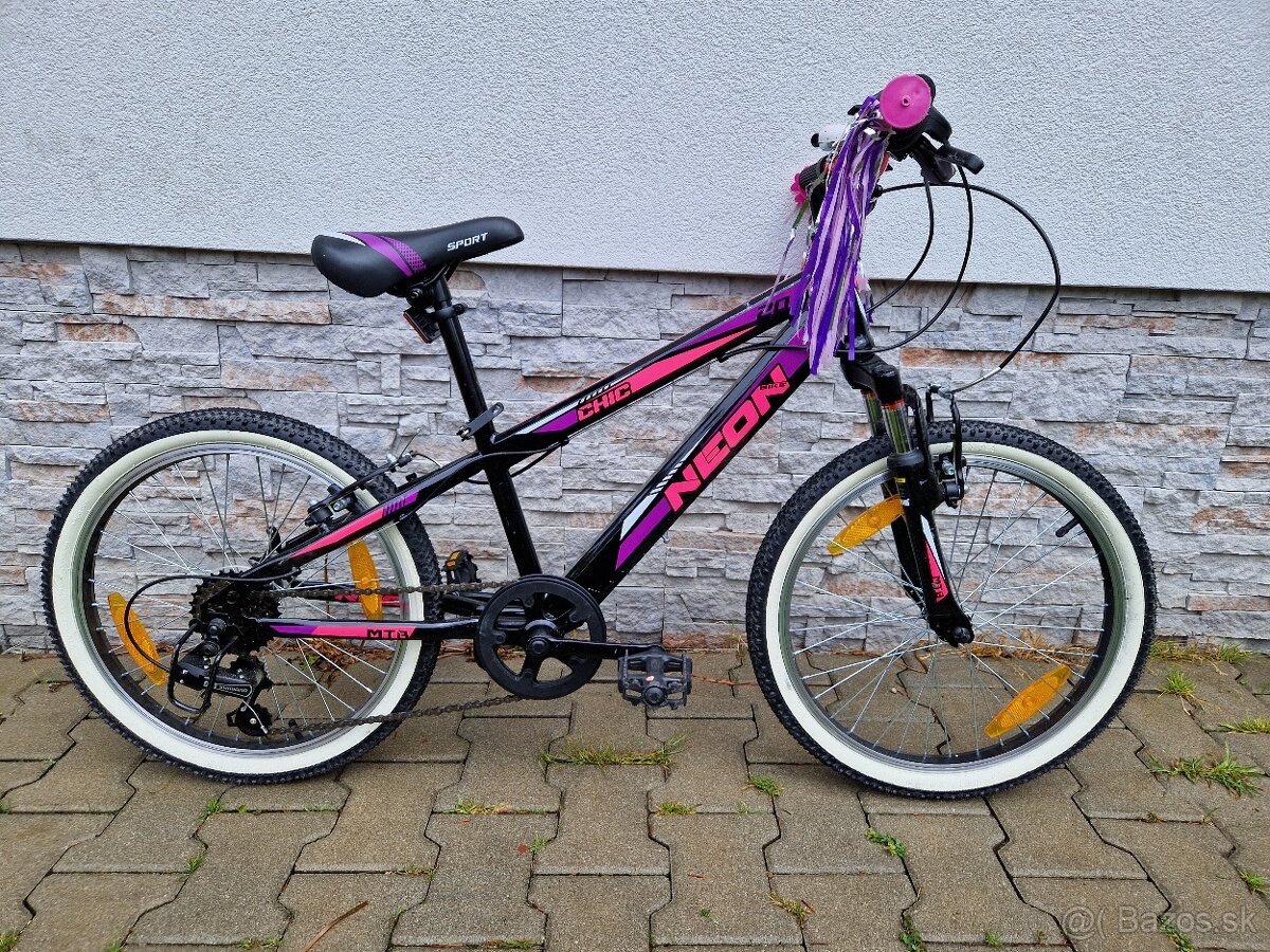 Detský horský bicykel NEON - CHIC 20"