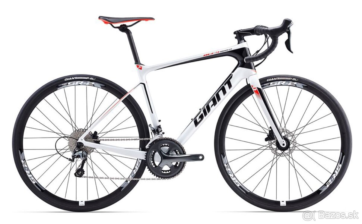 Predám karbónový bike Giant Defy Advanced 3 + wattmetre