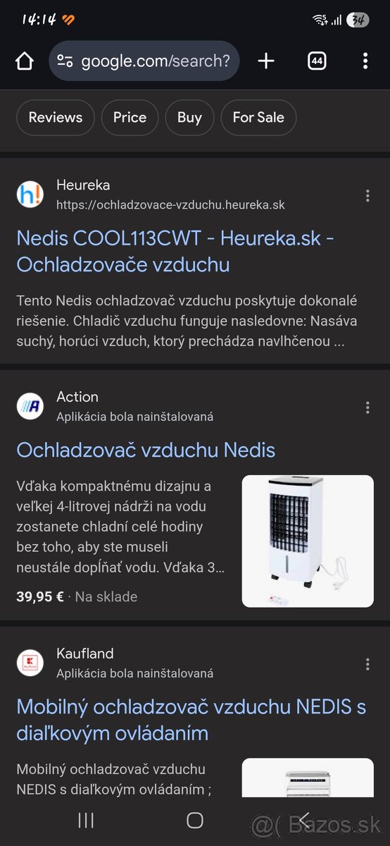 Ochladzovač vzduchu.