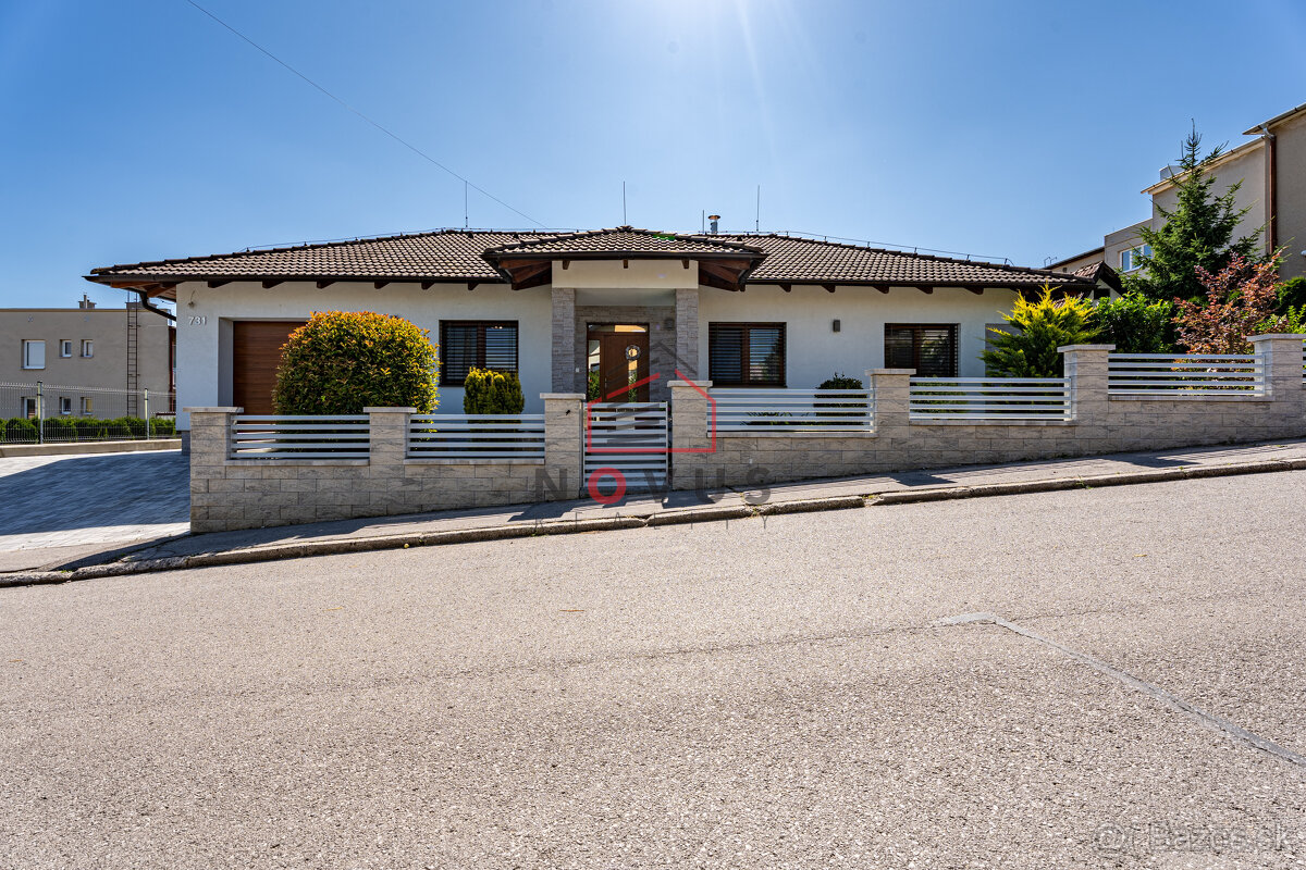 Na predaj 4izbový bungalov s garážou, Trenčianska Turná