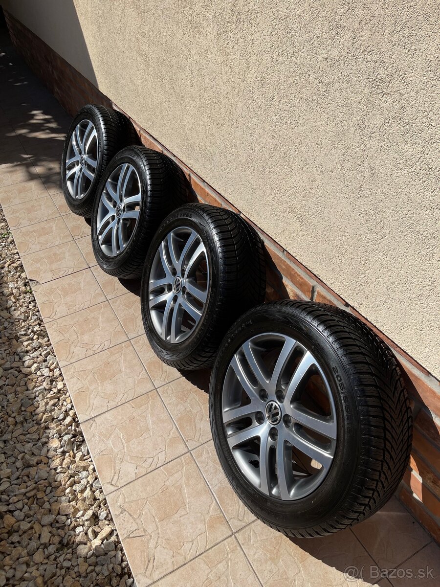 VW Ronal Atlanta r16 5x112 Nokian SEASONPROOF 1 205/55