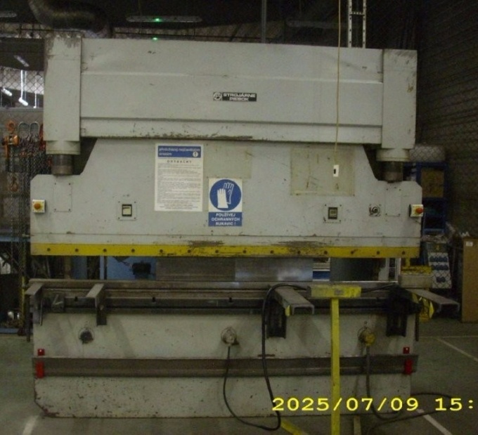 Použitý ohraňovací lis CTO 80/2500, r. v. 1990