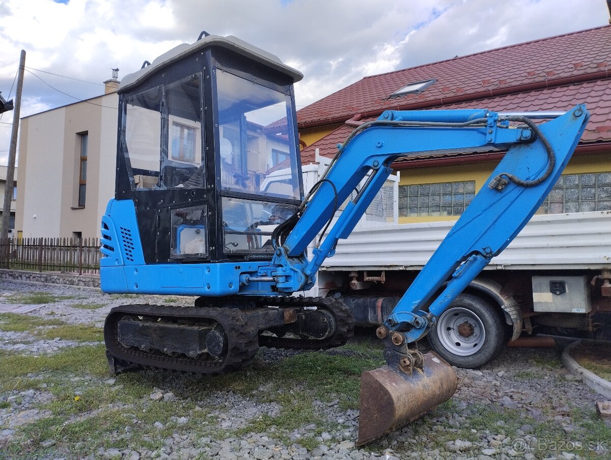 Predám minibager IHI 1750kg