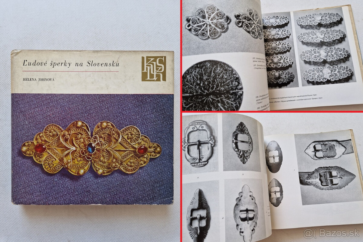 Ludové šperky na Slovensku 1972 Johnová šperkárstvo