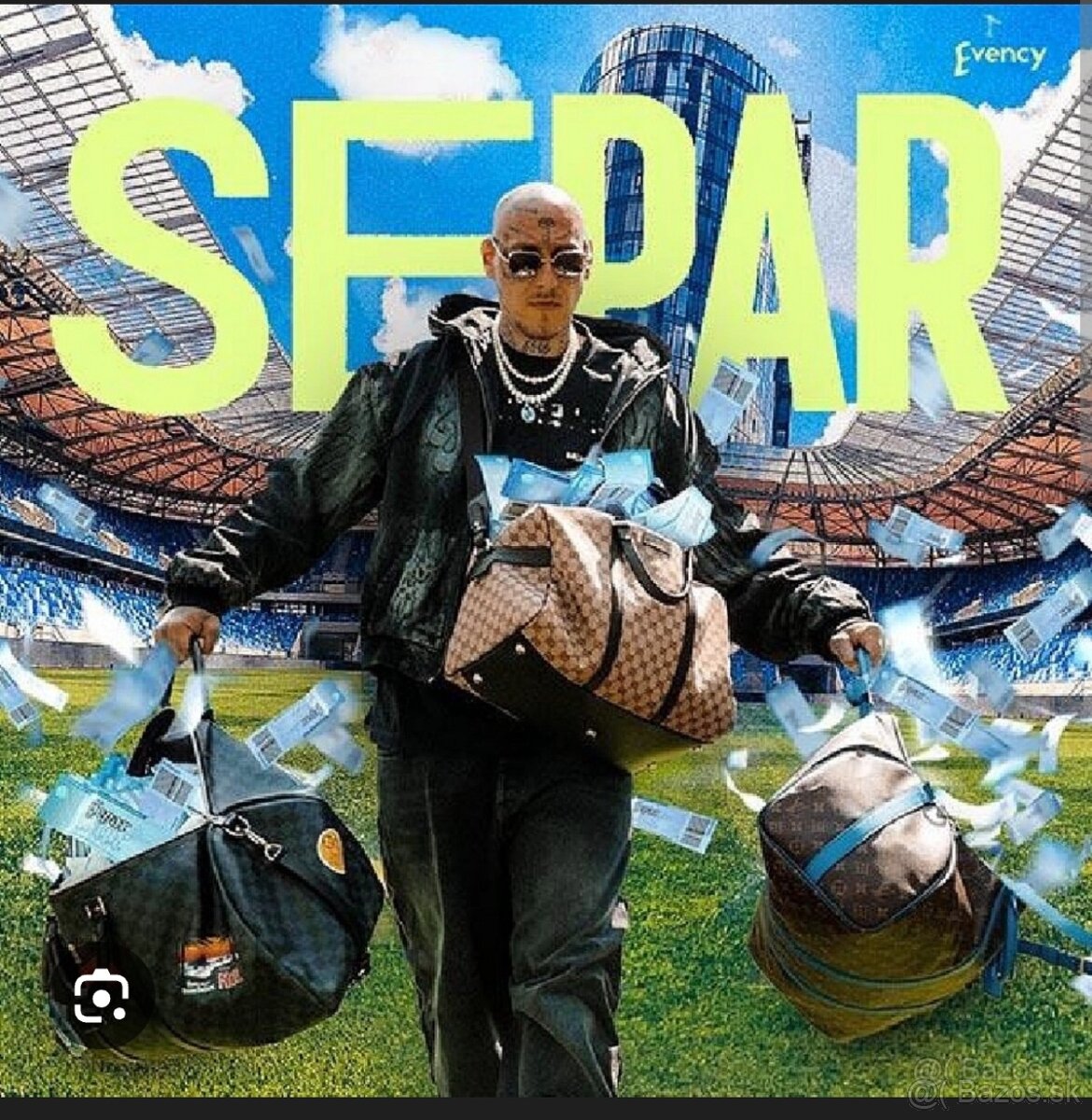 2x  SEPAR koncert listok