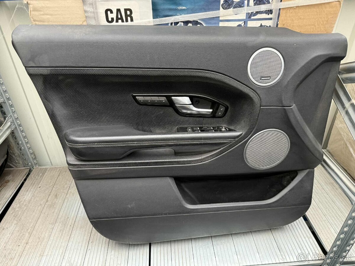 Range Rover Evoque Tapacír, tlačítka, sťahovanie okien.
