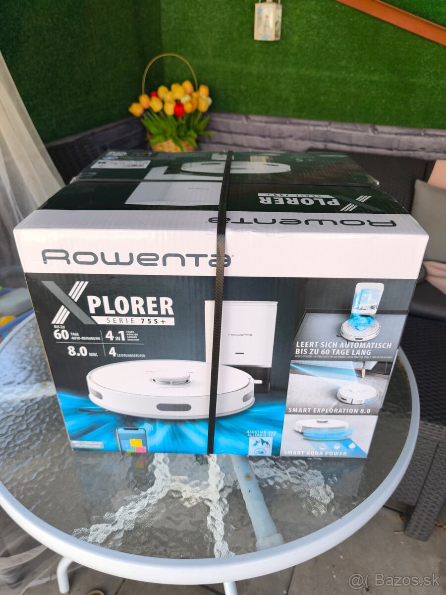 Rowenta RR8597WH X-PLORER S75s+ Animal & Allergy 4 v 1 Laser