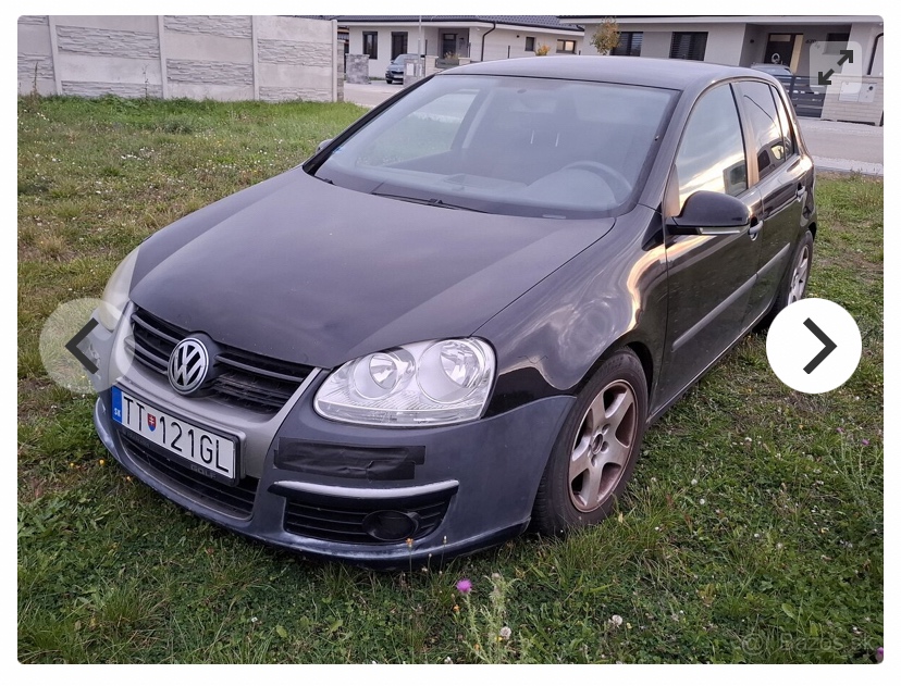 Predám Volkswagen Golf 5  1.9 TDI
