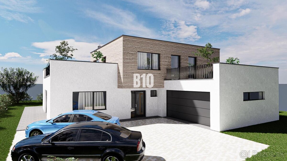 6 izbový rodinný dom - DVOJGARÁŽ - CABAJ časť Riegler