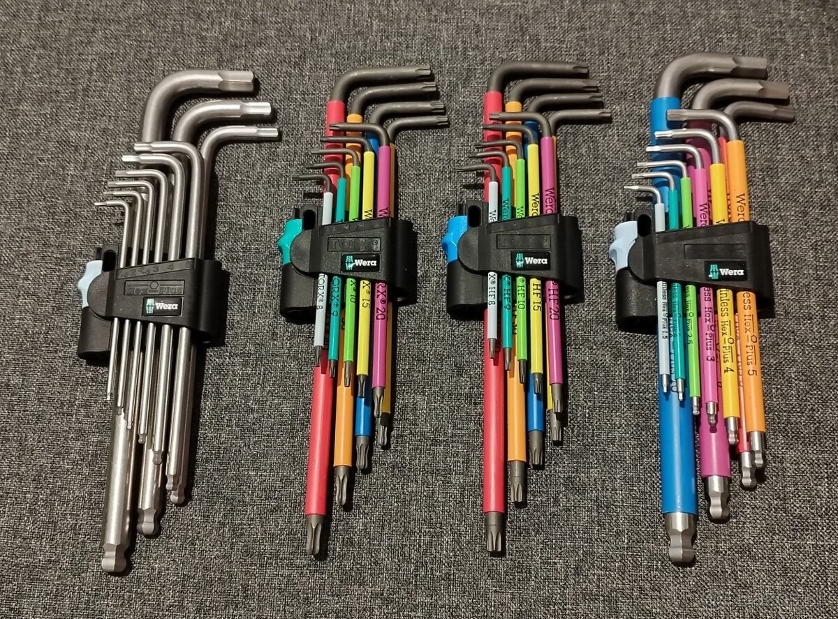Wera sady imbusových kľúčov