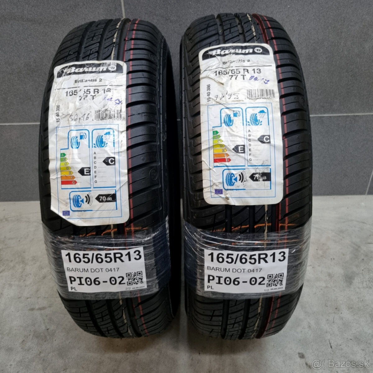 Letné pneumatiky 165/65 R13 BARUM