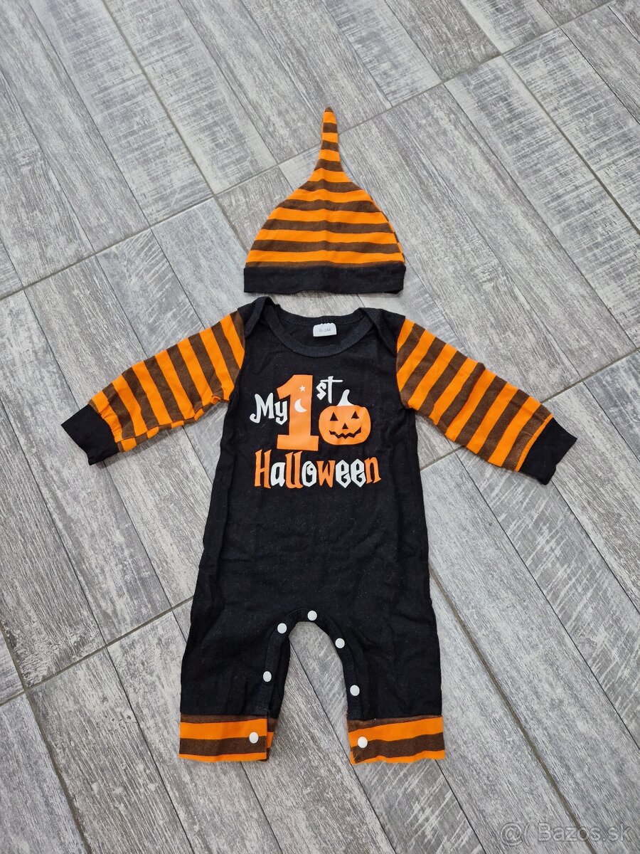 Oblečenie pre bábätko na Halloween