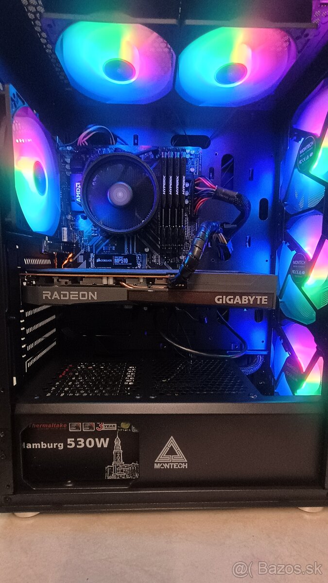 Herný Ryzen 5 s RX6600 Eagle