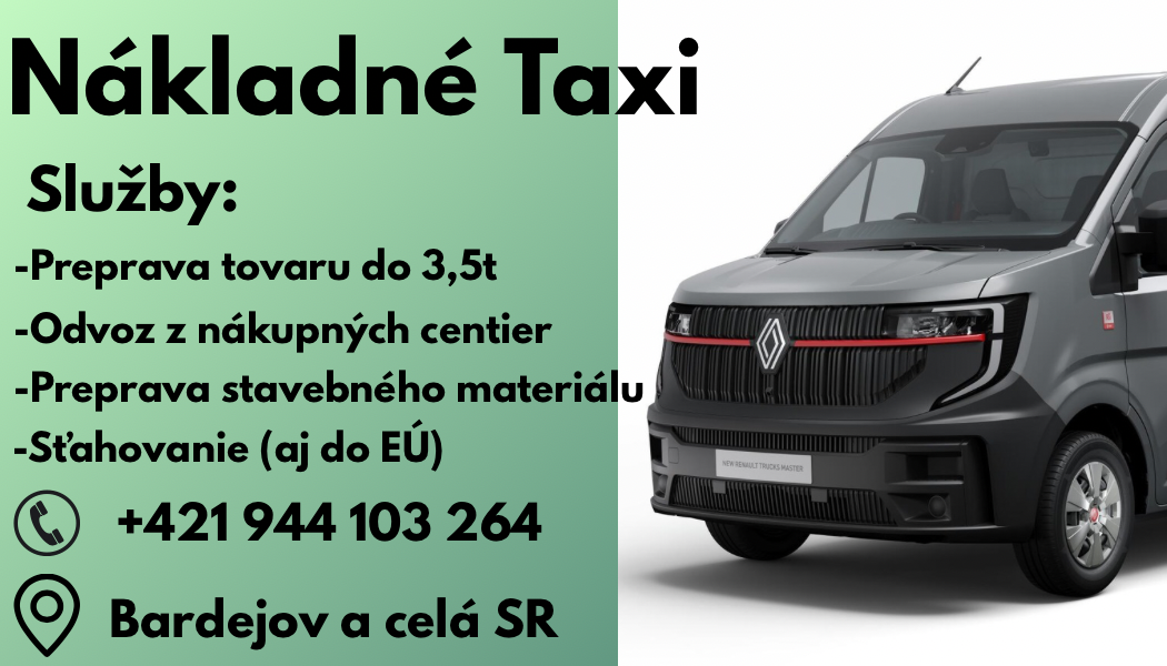 Preprava, Sťahovanie, Nákladné Taxi