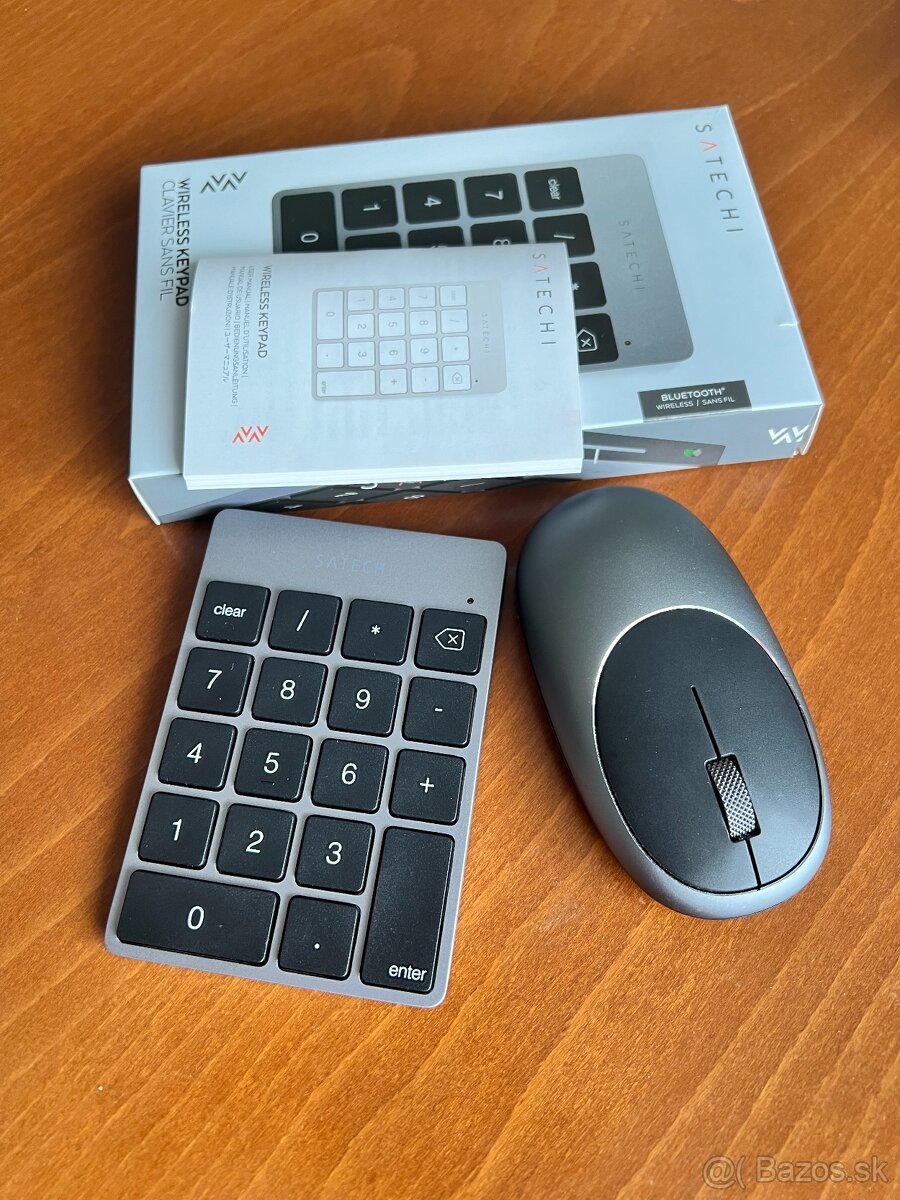 SATECHI bluetooth MYS a NUM KLAVESNICA pre Apple Mac
