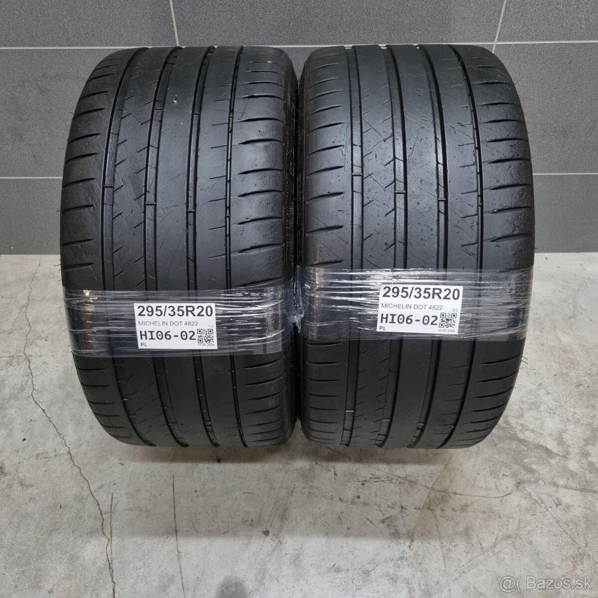 Letné pneumatiky 295/30 R20 MICHELIN