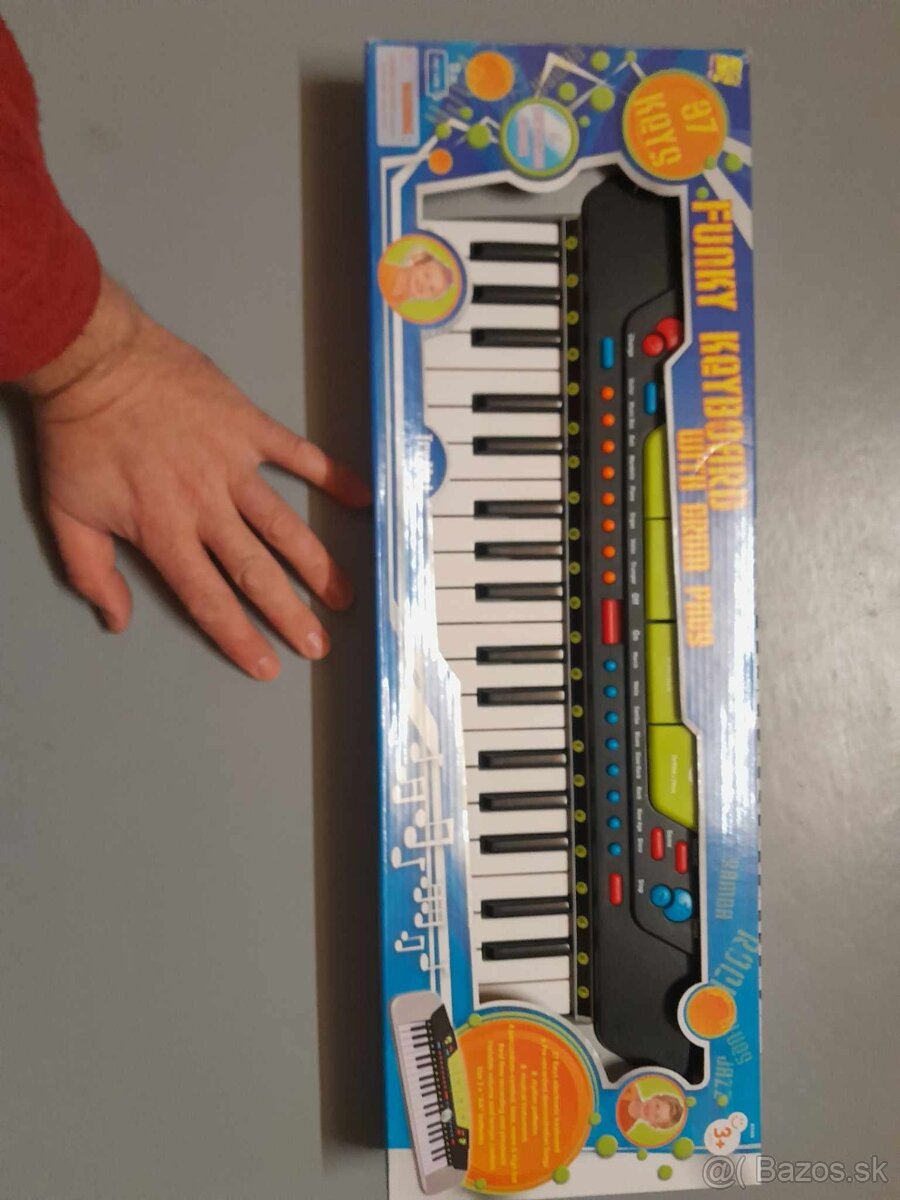 Dedský keybord - klavír.