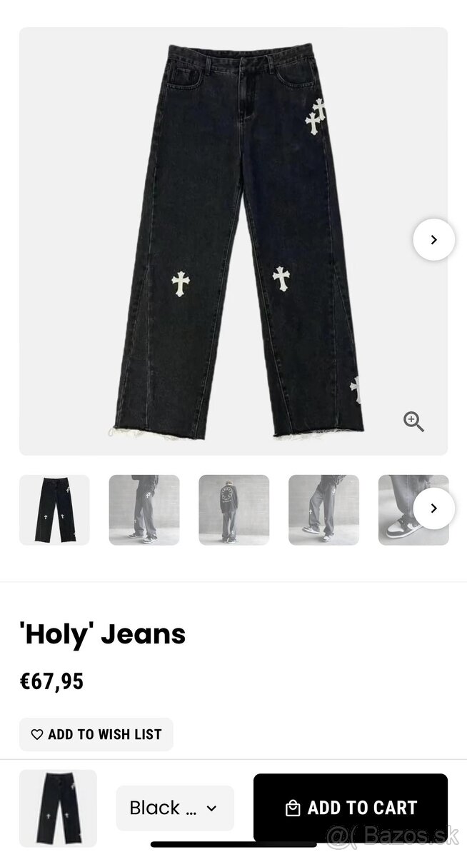 "HOLY" JEANS