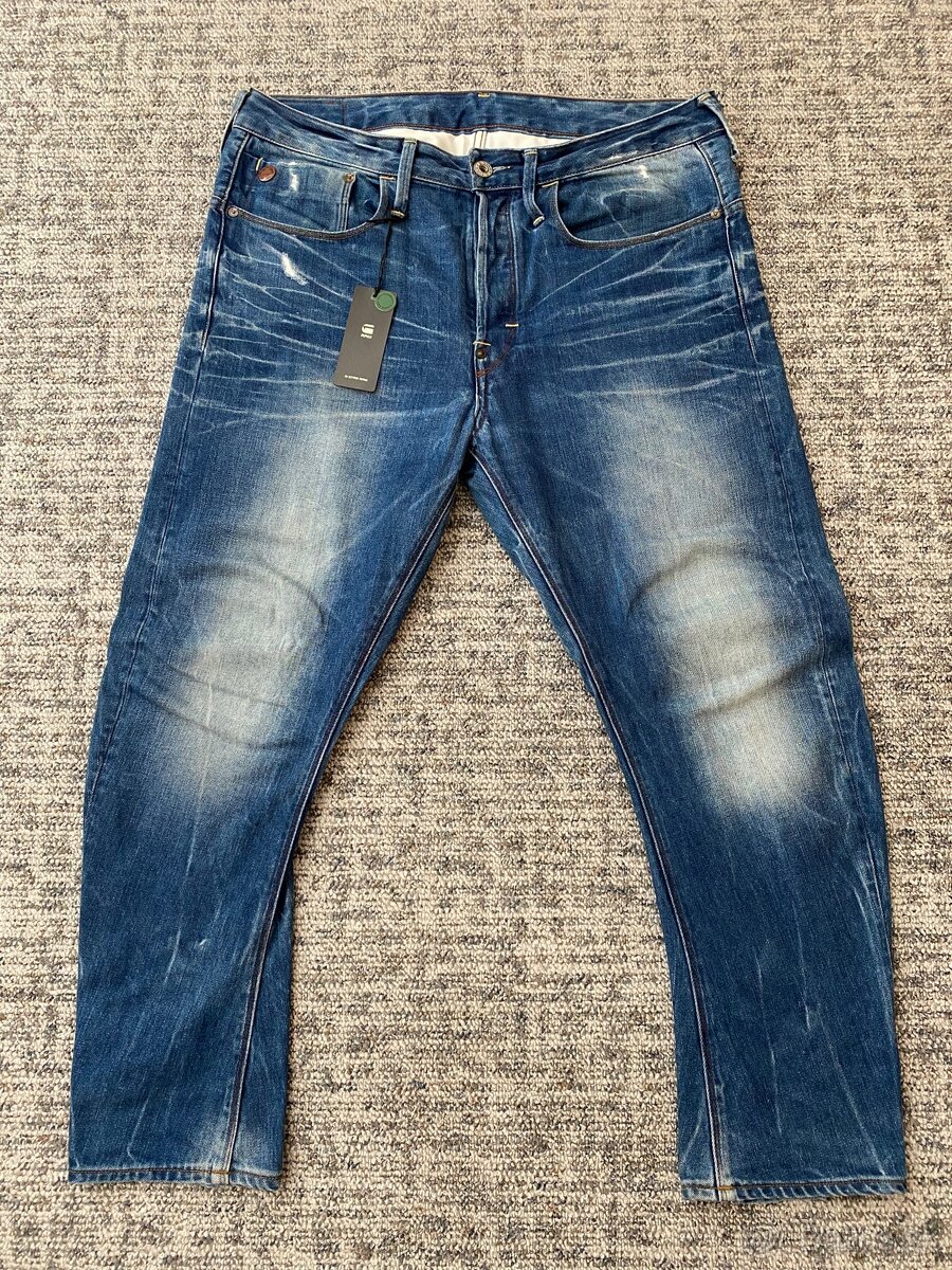 panske dzinsy, rifle g-star raw Type-c 3D velkost W34 L30