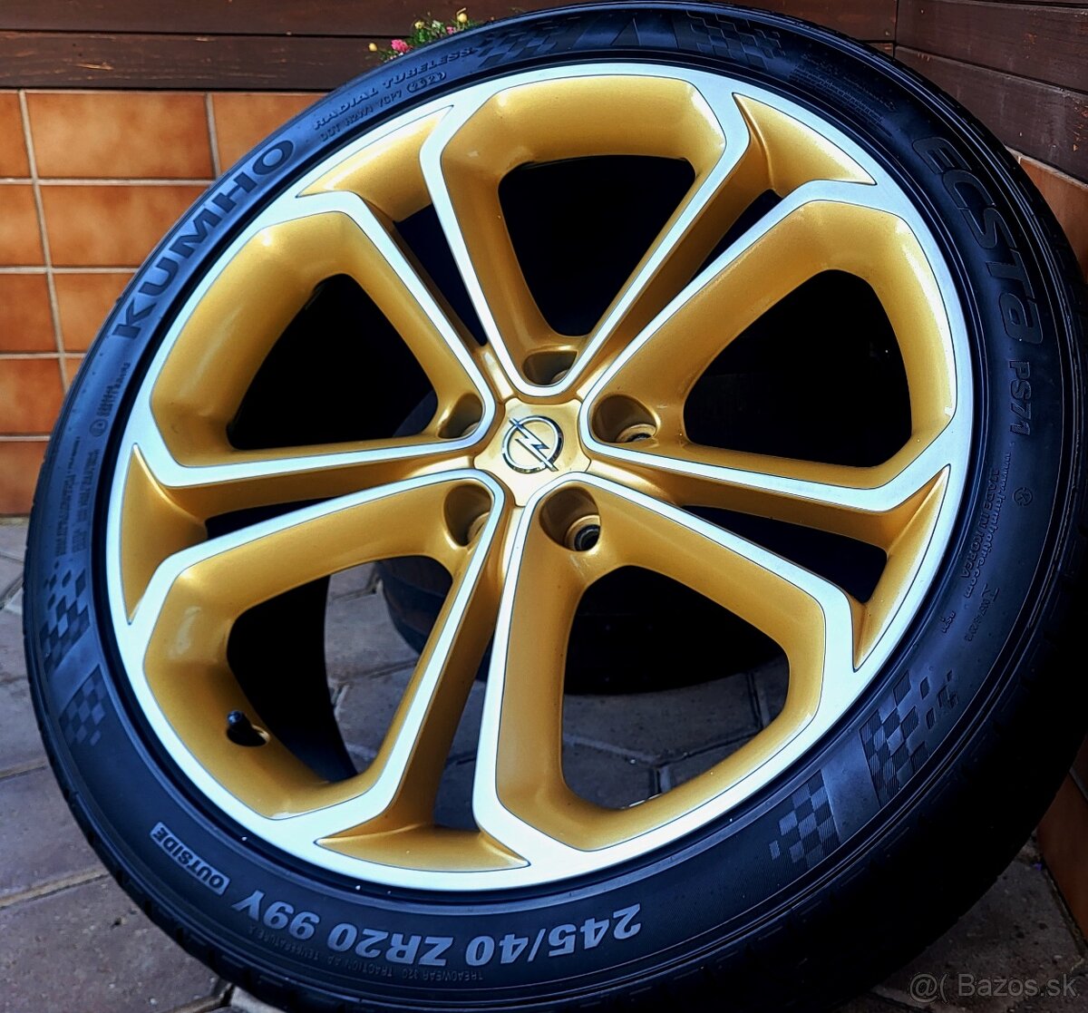 alu R20 5x115 orig. Opel Astra J +Insignia letné pneu 245/40