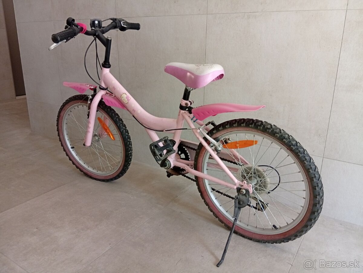Detský - dievčenský bicykel Hello Kitty 20"