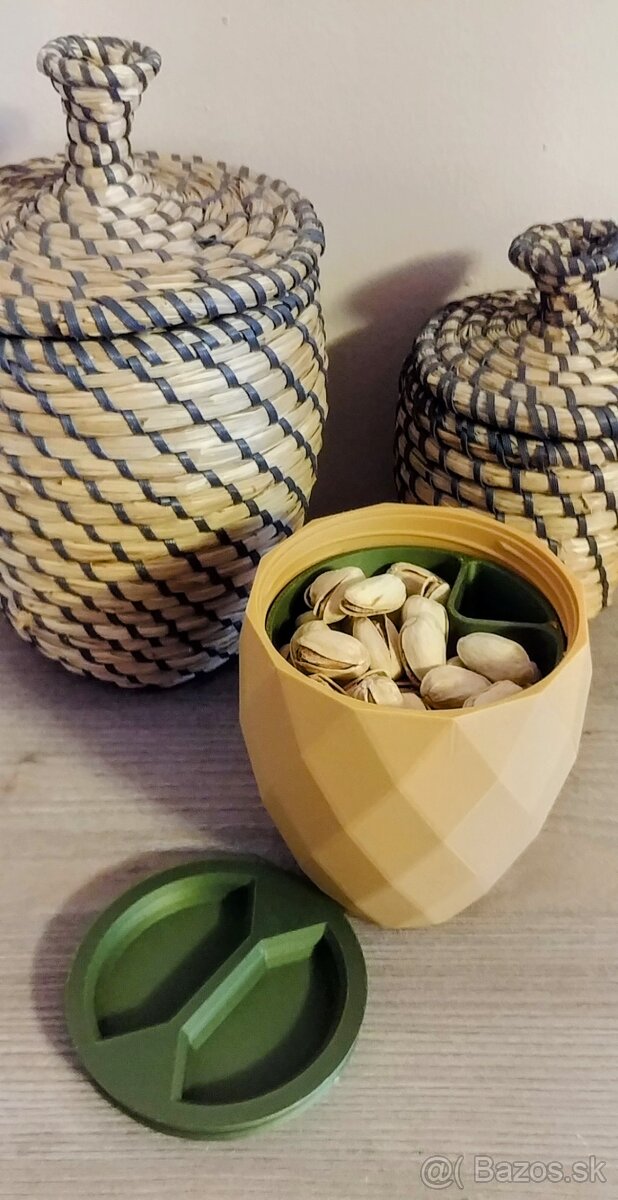 Doza na pistacie vysoká-3D tlac