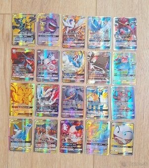 Duhove pokemon karty GX