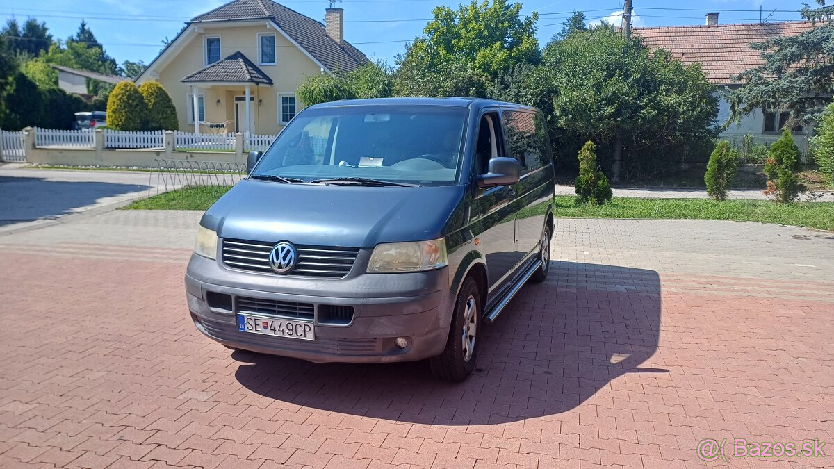 Predám VW T5 8miestny kratky