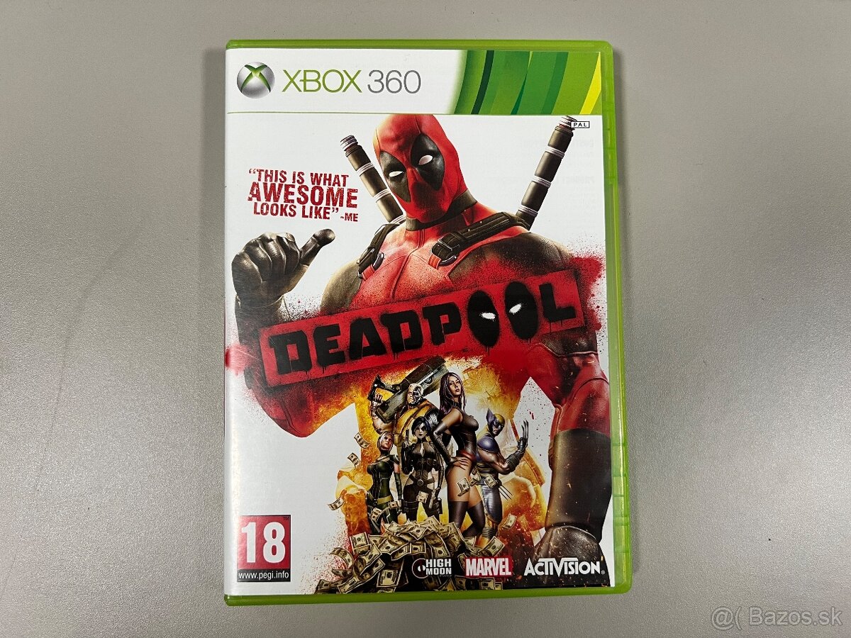 Predam hru na xbox 360 - Deadpool