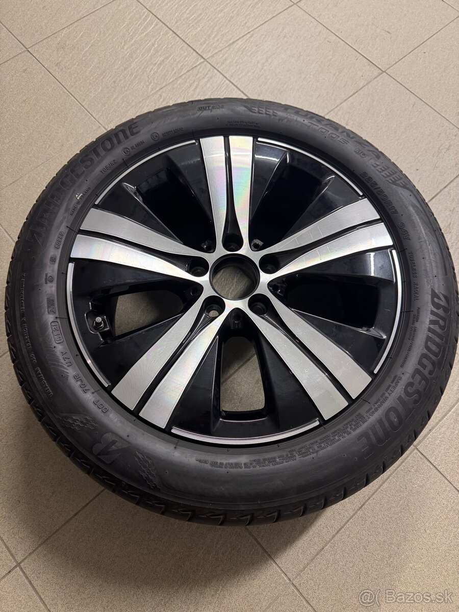 Kompletné originálne kolesá na Mercedes C