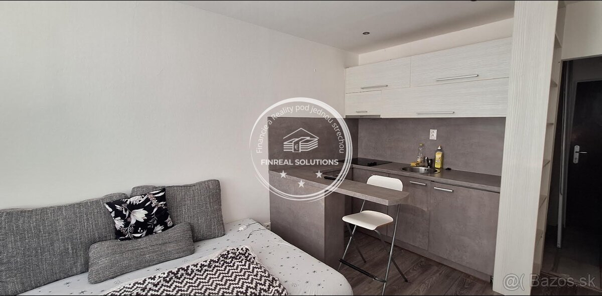 Útulná garsónka s výhľadom o rozlohe 19,72m2 v Bratislave- R