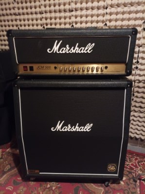 Gitarový zosilňovač Marshall JCM-900 + repr. Marshall 1960A