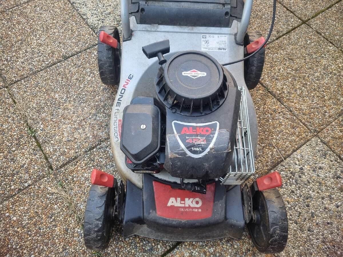 Alko silver 42 s. kosačka náhradné diely/oprava motora