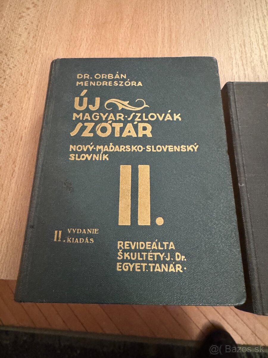 Nový maďarsko-slovenský slovník II.