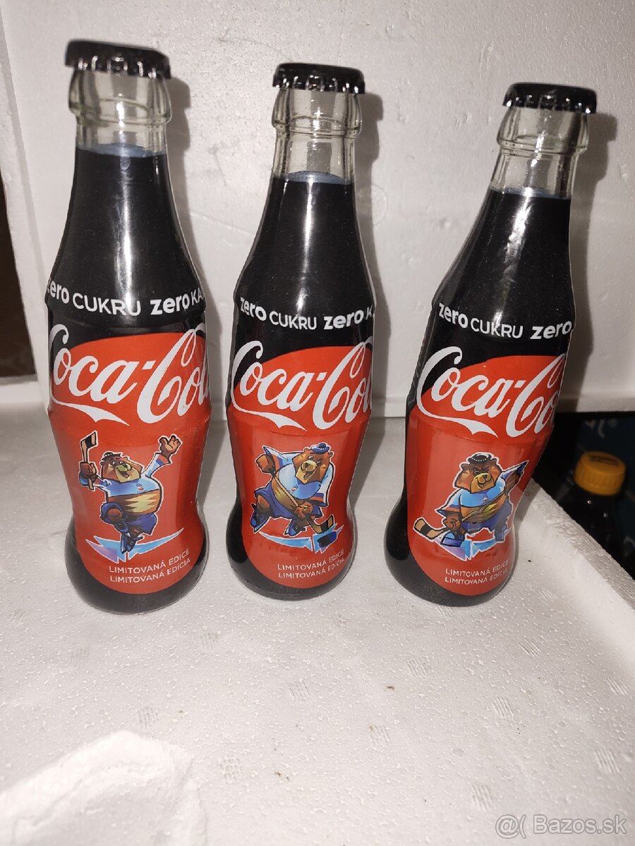 Coca Cola fľaša IIHF 2018